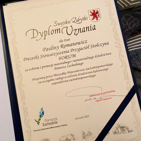 Powiększ obraz: Dyplom „Swojskie Zabytki”, fot. P. Bokszczanin