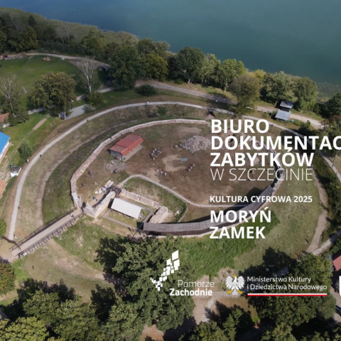 Powiększ obraz: Ruins of the castle in Moryń